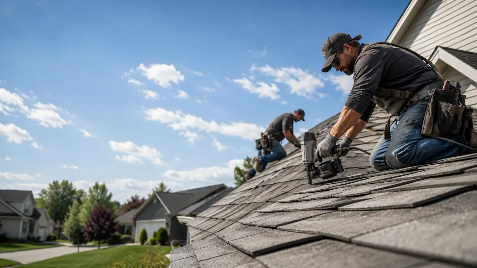 Storm Damage Roof Repair in Victoria, MN near me